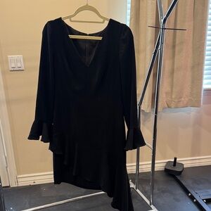 Nue by Shani Black Asymmetrical Dress